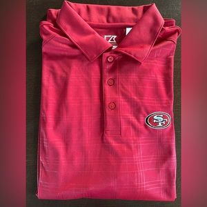Men’s San Francisco 49ers polo (L)
